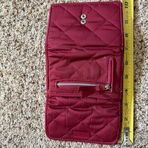 Vera Bradley Riley Compact Wallet in Performance Twill